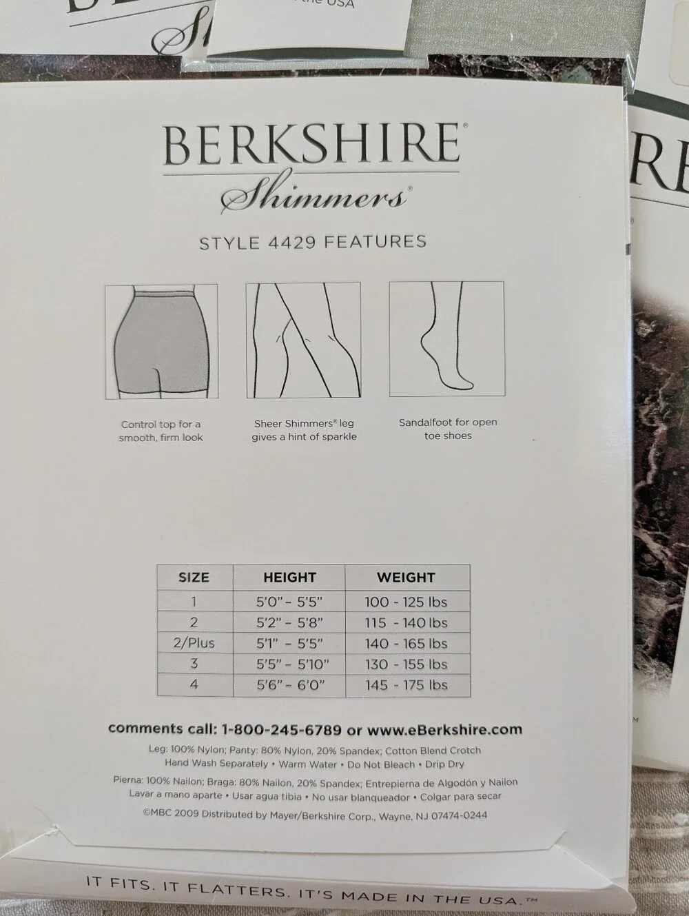 Berkshire Shimmers Women's Sheer Control Top Tights – Platinum
